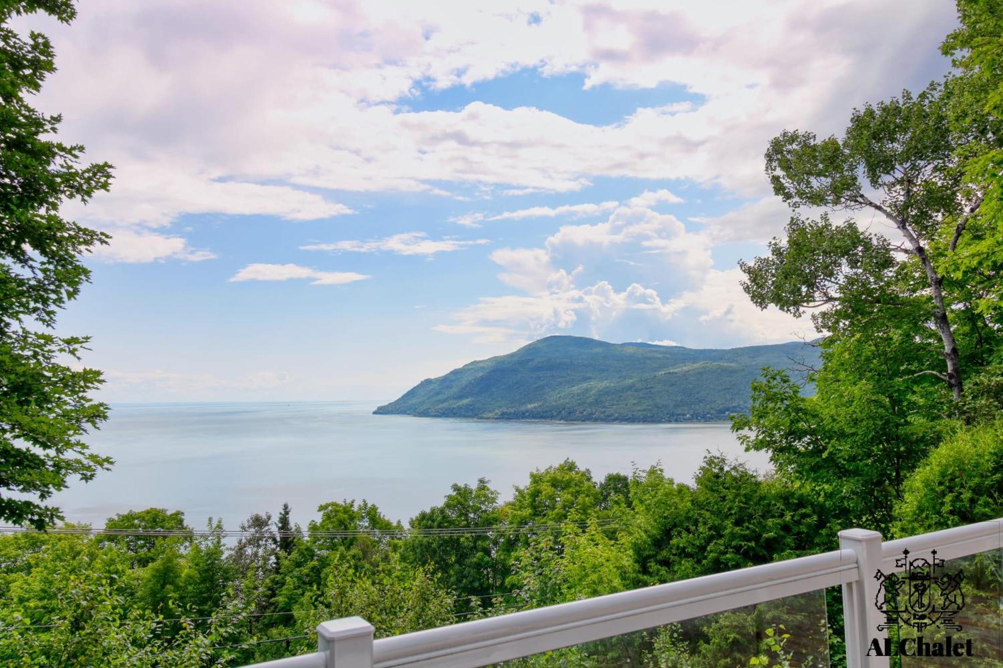 Aelpha-M - Magnifique Vue Sur Le Fleuve Villa Baie-Saint-Paul Exteriör bild