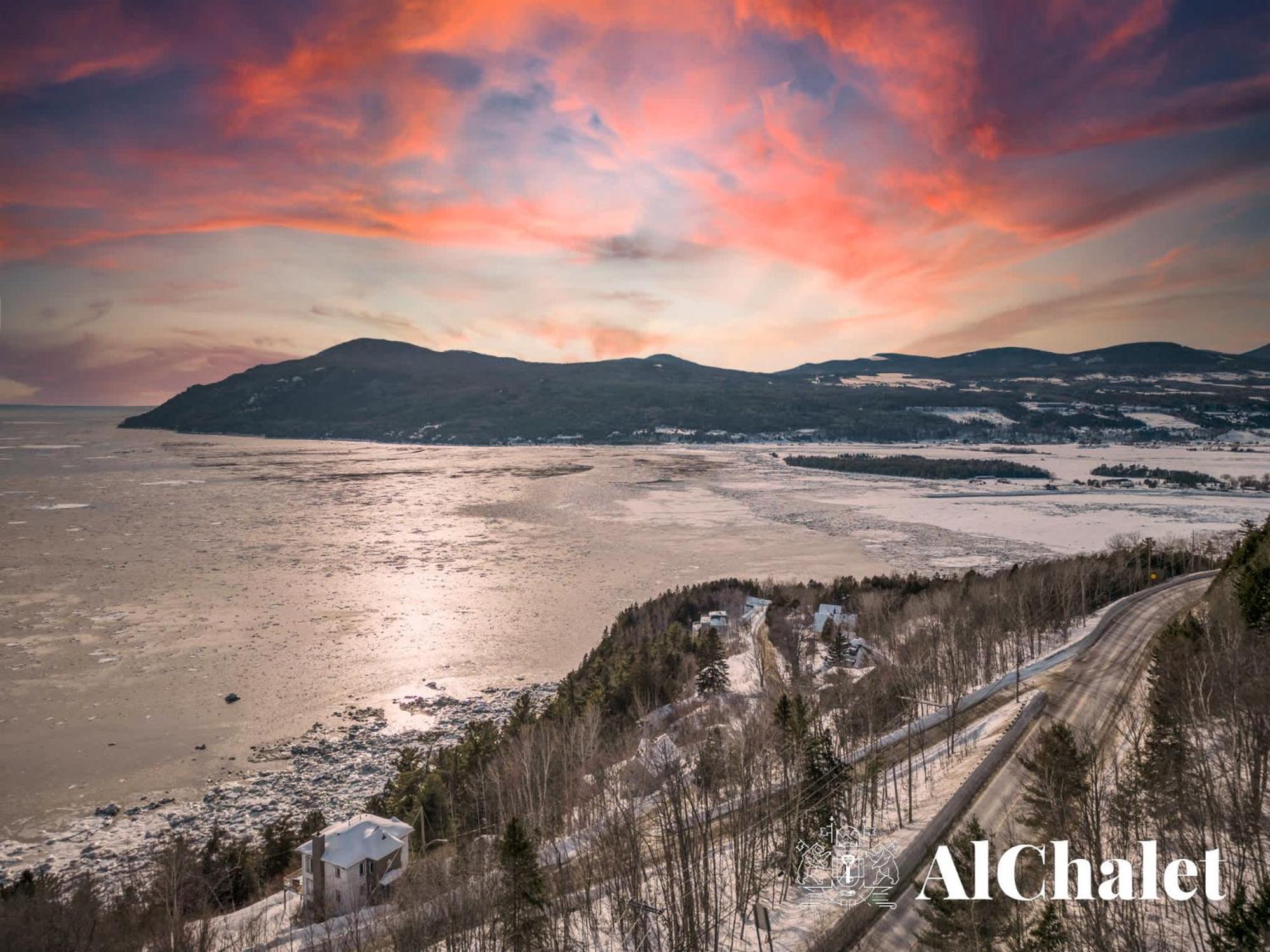 Aelpha-M - Magnifique Vue Sur Le Fleuve Villa Baie-Saint-Paul Exteriör bild